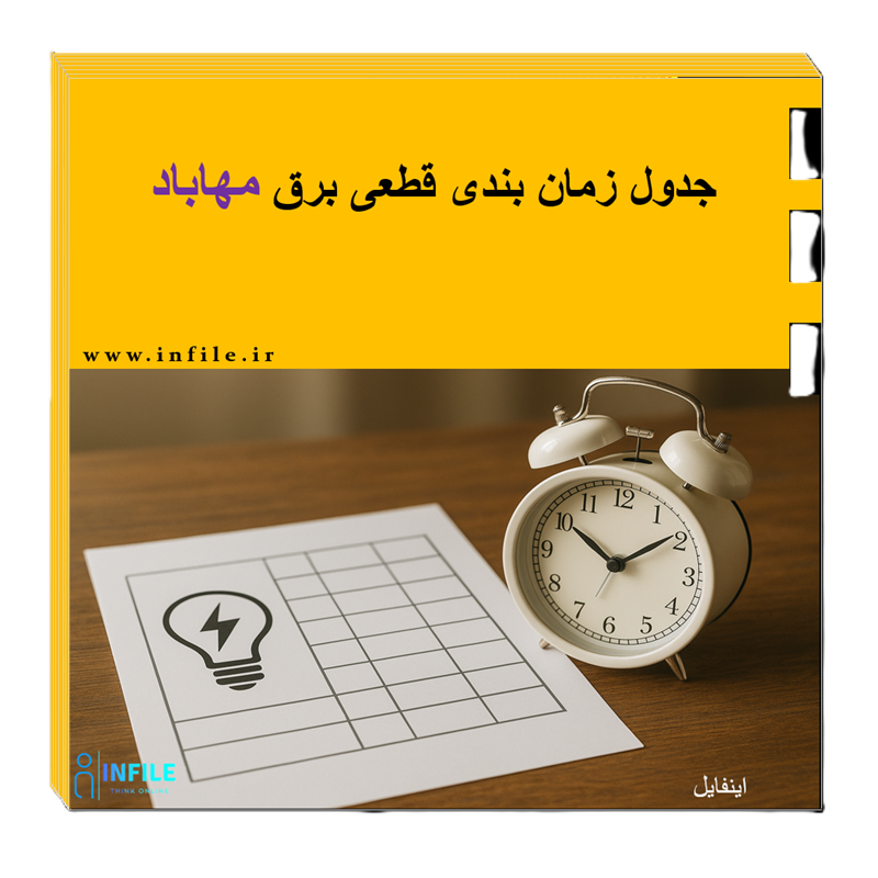 جدول زمان بندی قطعی برق مهاباد